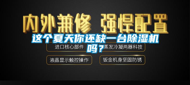 這個(gè)夏天你還缺一臺(tái)除濕機(jī)嗎？