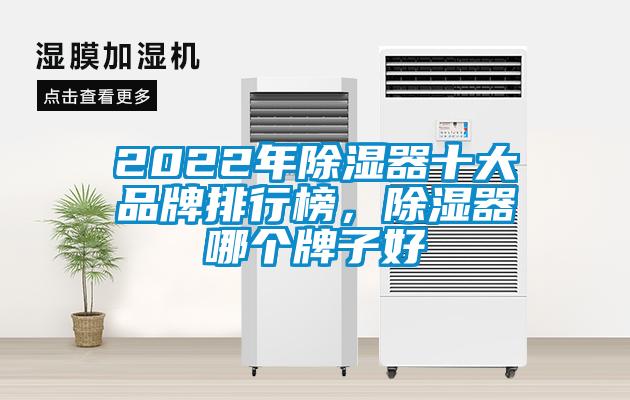 2022年除濕器十大品牌排行榜，除濕器哪個牌子好