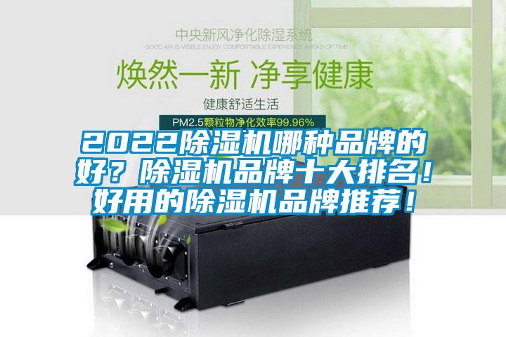 2022除濕機(jī)哪種品牌的好？除濕機(jī)品牌十大排名！好用的除濕機(jī)品牌推薦！