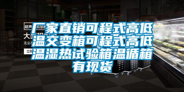 廠家直銷可程式高低溫交變箱可程式高低溫濕熱試驗箱溫循箱有現(xiàn)貨