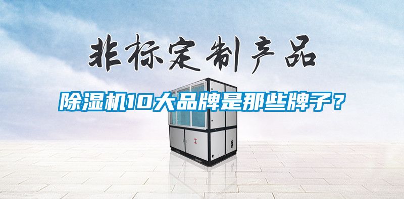 除濕機10大品牌是那些牌子？